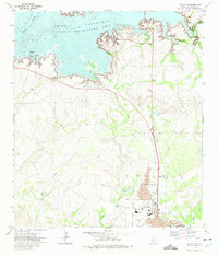 Del Rio NW 1972 topographic map thumbnail