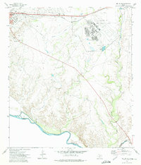 Del Rio SE 1972 topographic map thumbnail