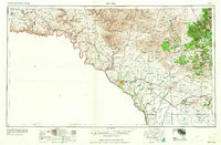 Del Rio 1964 topographic map thumbnail