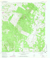 Delhi 1964 topographic map preview