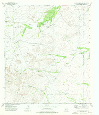 Dellahunt Draw East 1973 topographic map thumbnail