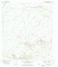 Dellahunt Draw West 1973 topographic map thumbnail