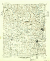 Denison 1901 topographic map preview