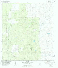 Dentonio 1984 topographic map preview