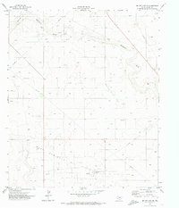 Denver City SE 1971 topographic map thumbnail