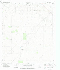 Denver City SW 1971 topographic map thumbnail