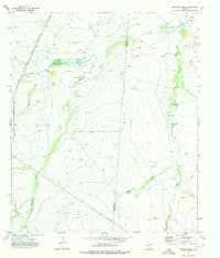 Derrick Draw 1973 topographic map thumbnail