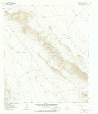 Devil Ridge 1964 topographic map thumbnail