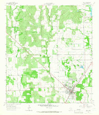 Devine 1964 topographic map thumbnail