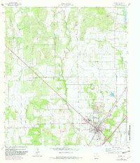 Devine 1964 topographic map thumbnail