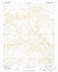 Little Blue Creek 1972 topographic map thumbnail