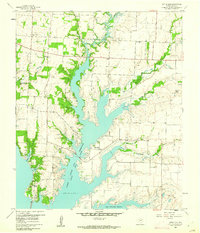 Little Elm 1960 topographic map thumbnail