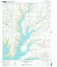 Little Elm 1969 topographic map thumbnail