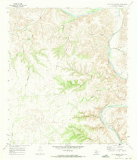Little Fielder Draw 1970 topographic map preview