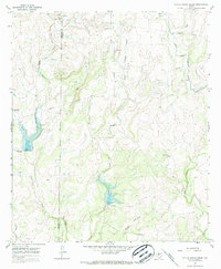 Little Grape Creek 1967 topographic map thumbnail