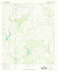 Little Grape Creek 1967 topographic map preview