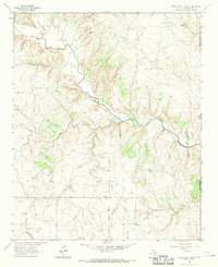 Little Wolf Creek 1963 topographic map thumbnail