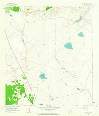 Live Oak Lake 1962 topographic map thumbnail