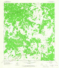 Live Oak Ranch 1964 topographic map thumbnail