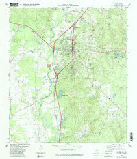 Livingston 1984 topographic map preview