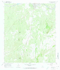 Llano South 1960 topographic map thumbnail