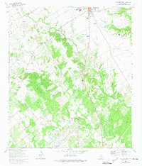 Lockhart South 1964 topographic map thumbnail