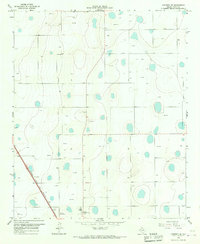 Lockney SE 1965 topographic map thumbnail