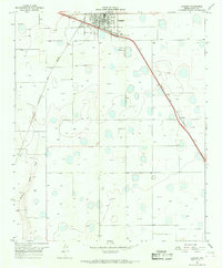 Lockney 1965 topographic map thumbnail