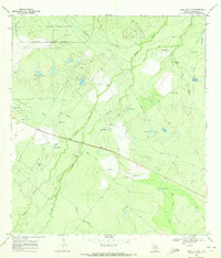 Loma Alta NW 1969 topographic map thumbnail