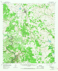 Lometa 1959 topographic map thumbnail