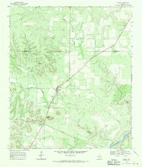 London 1968 topographic map thumbnail
