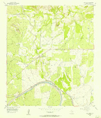 Lone Grove 1956 topographic map thumbnail