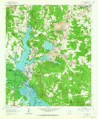 Lone Star 1962 topographic map thumbnail