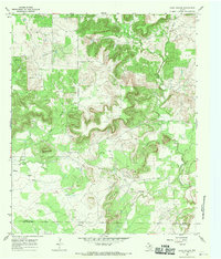 Long Hollow 1967 topographic map thumbnail