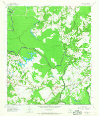 Long Lake 1964 topographic map thumbnail