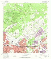Longhorn 1967 topographic map thumbnail