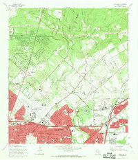 Longhorn 1967 topographic map thumbnail
