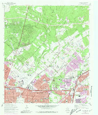 Longhorn 1967 topographic map preview