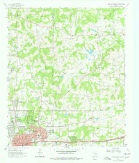 Longview Heights 1962 topographic map thumbnail