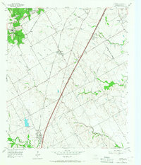 Lorena 1957 topographic map thumbnail