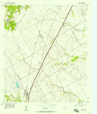Lorena 1957 topographic map thumbnail