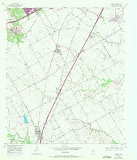 Lorena 1957 topographic map preview