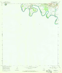Los Ebanos 1965 topographic map thumbnail
