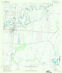 Los Fresnos 1955 topographic map thumbnail