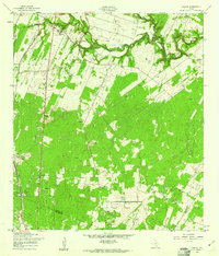 Losoya 1958 topographic map preview