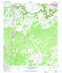 Losoya 1958 topographic map thumbnail
