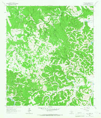 Love Creek 1964 topographic map thumbnail