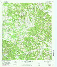 Love Creek 1964 topographic map thumbnail