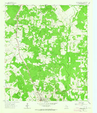 Lovelady North 1963 topographic map thumbnail