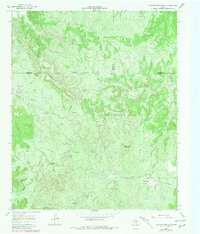 Lowrance Mountain 1966 topographic map thumbnail